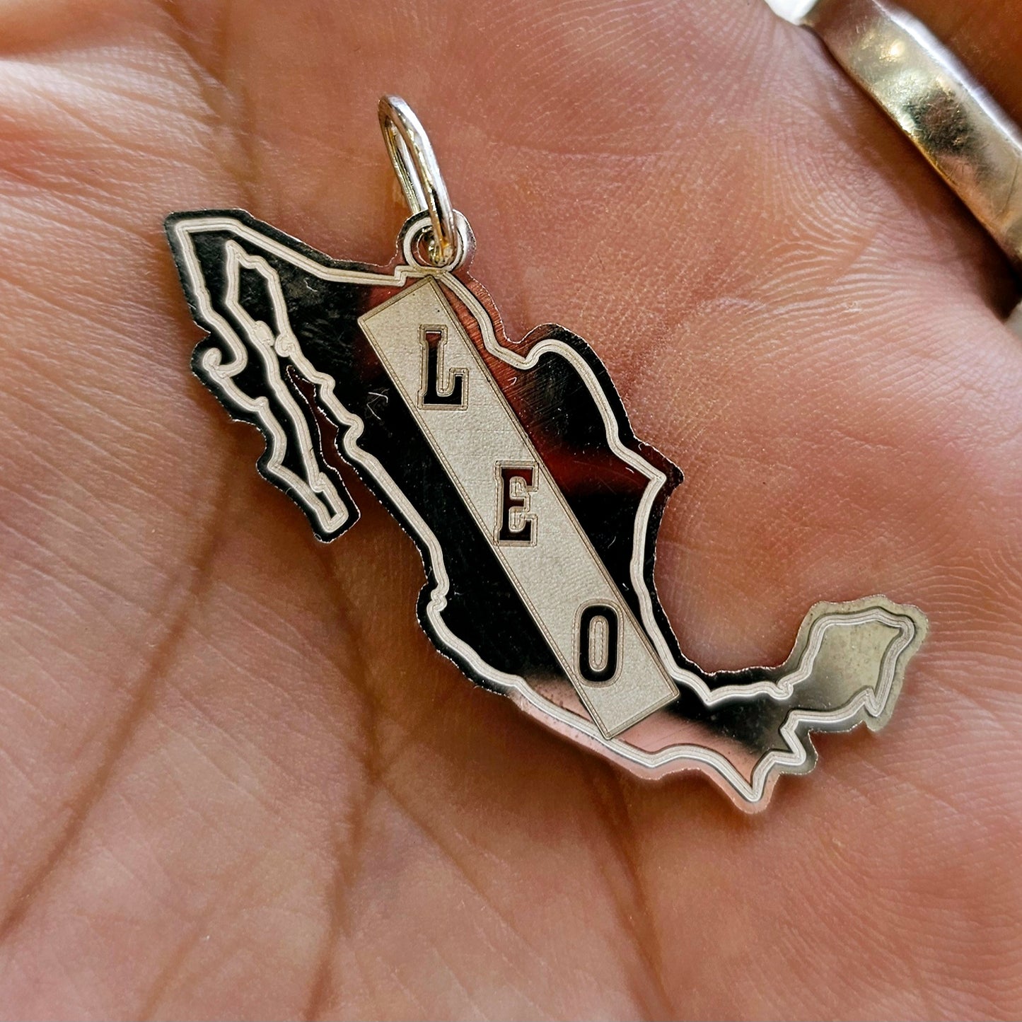 Nombre Personalizado en Plata 925 Estilo Republica Mexicana