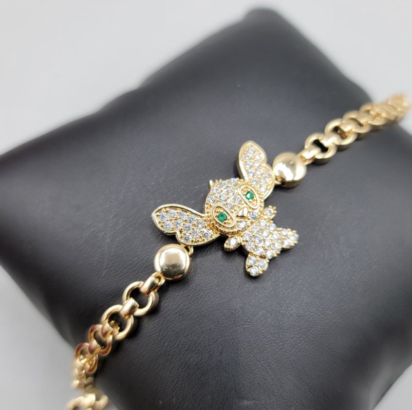Brazalete stich by Plata Reyes